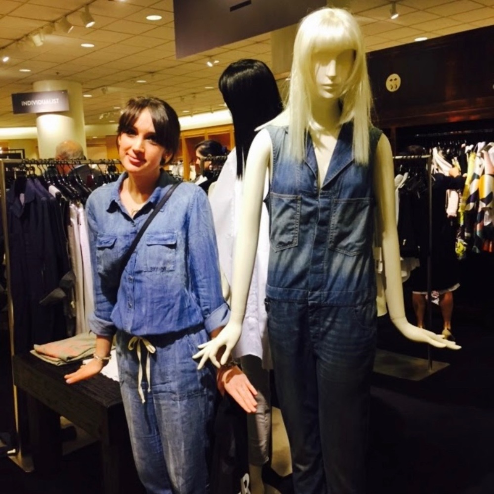Splendid Denim Jumpsuit - New without tags - small